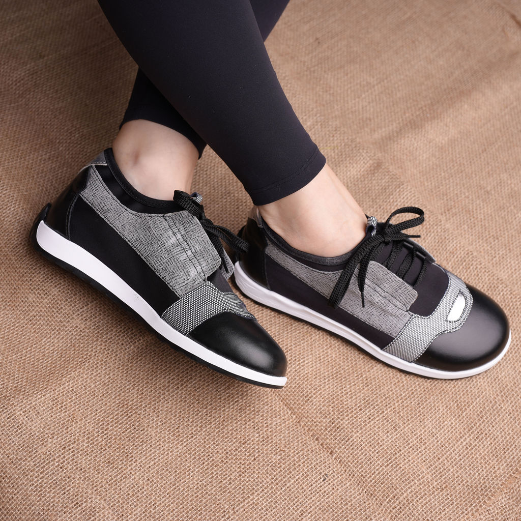 Pantofi designer - Graphite Loop- 1034-47- 