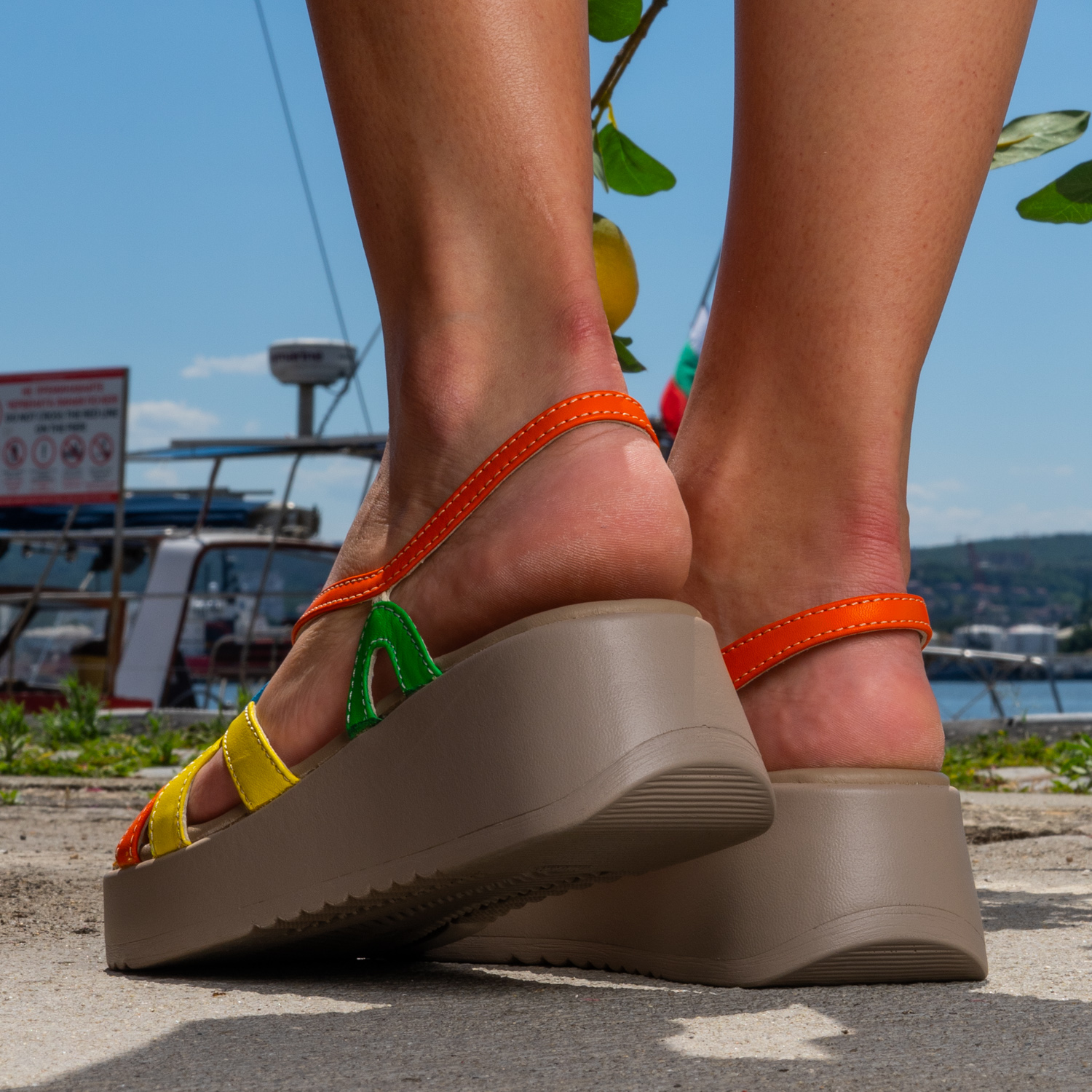 Sandale platforma - Fresh Look