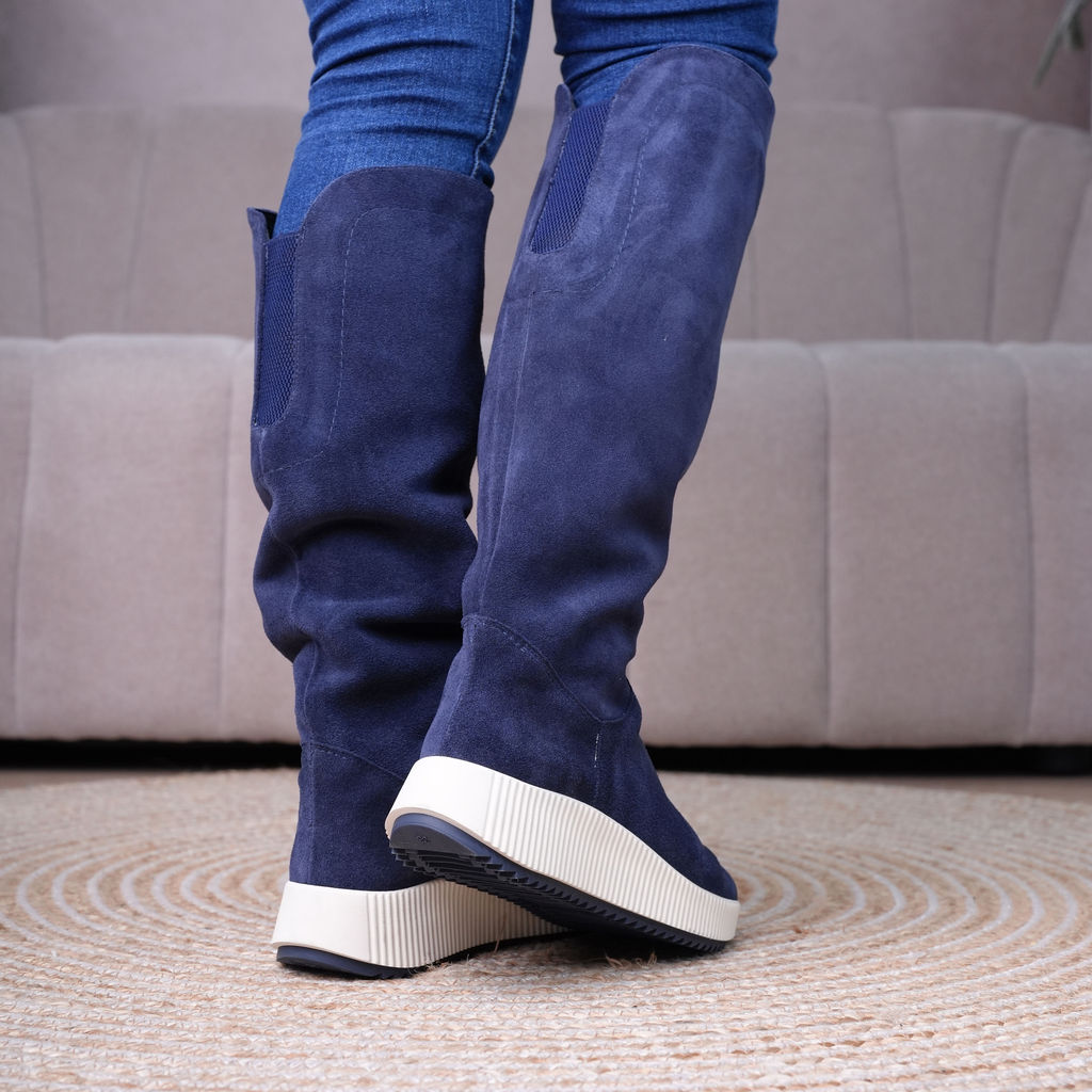 Cizme designer - Navy Grace-580-35-