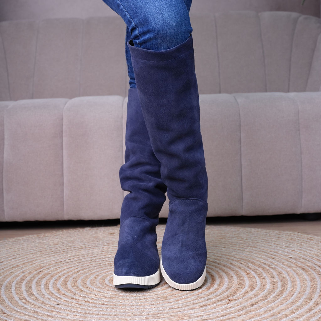 Cizme designer - Navy Grace-580-35-