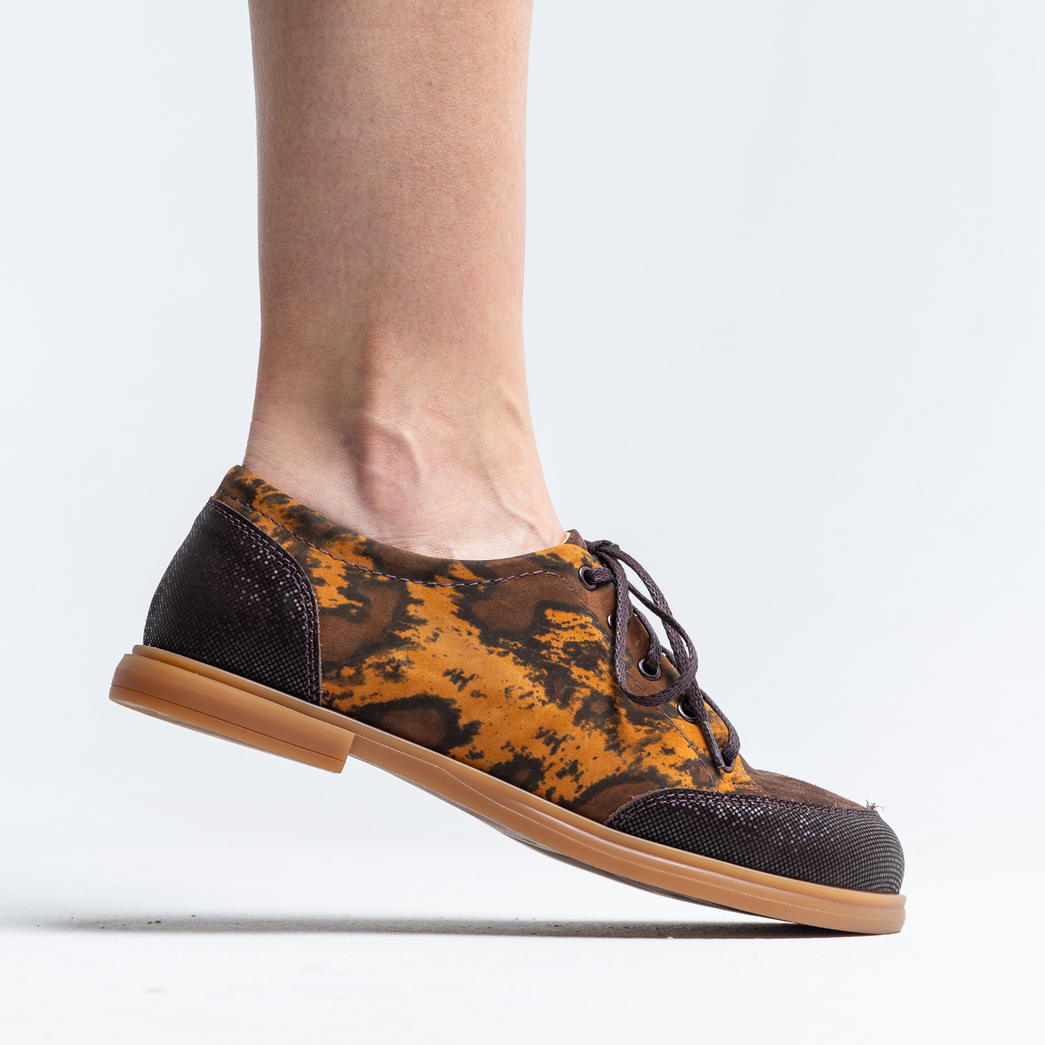 Pantofi designer - Flora Brown - 1090-102-