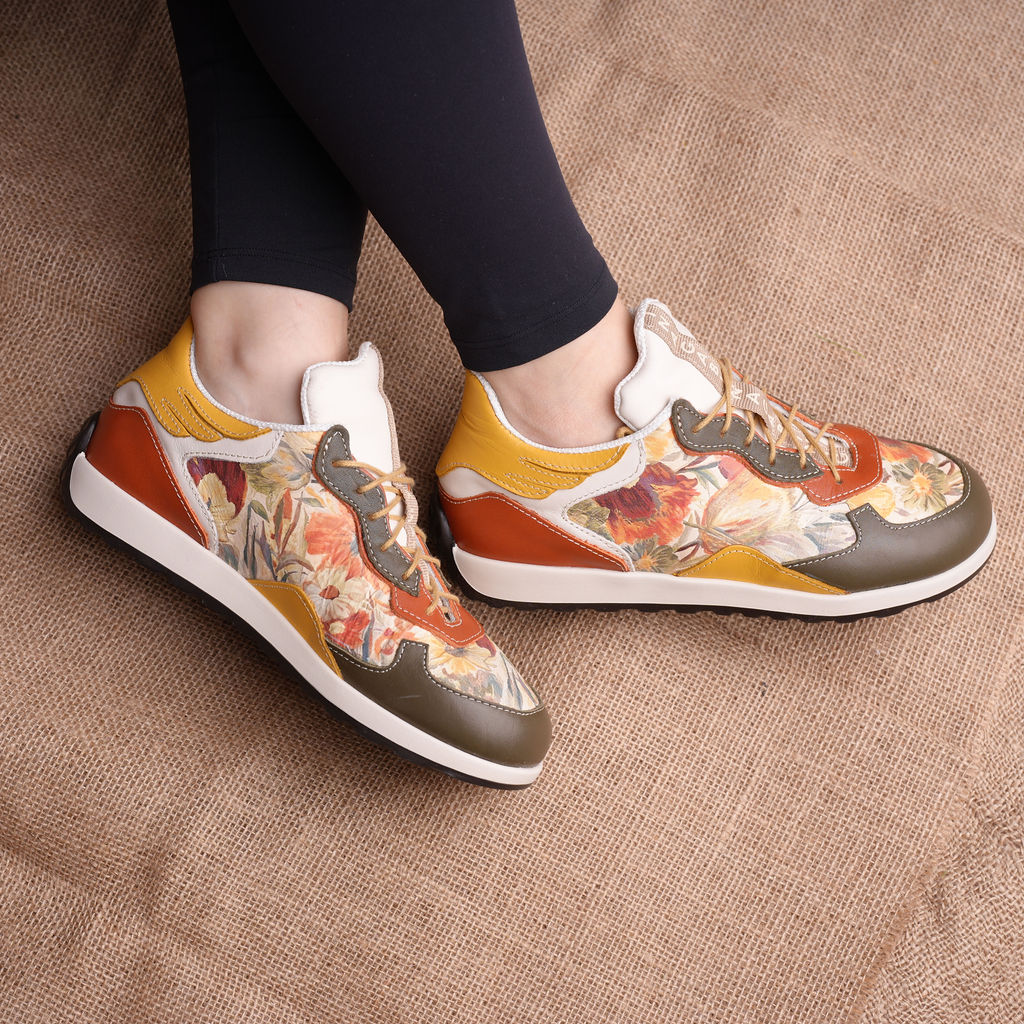 Sneakers de designer - Botanical Mosaic - 045-24 -