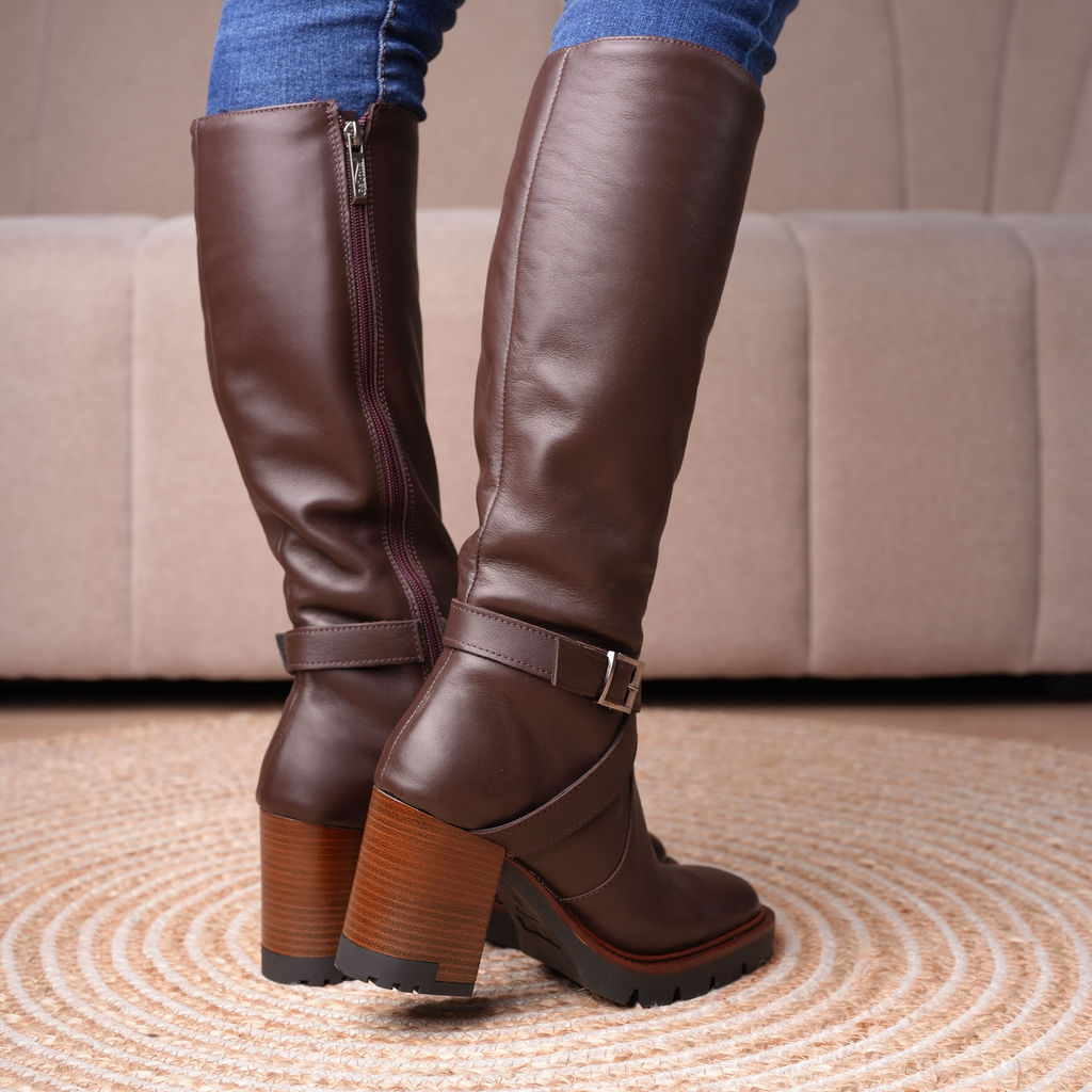 Дамски ботуши - Chestnut Charm - 499-14 -