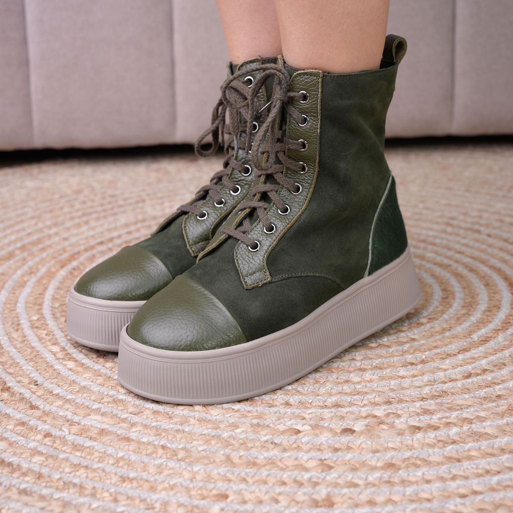 Ghete de dama - Olive Motion - 784-125-