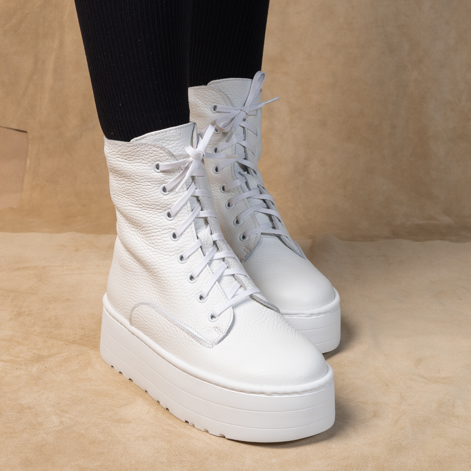 Ghete designer - White Olive- 1026-106 - 