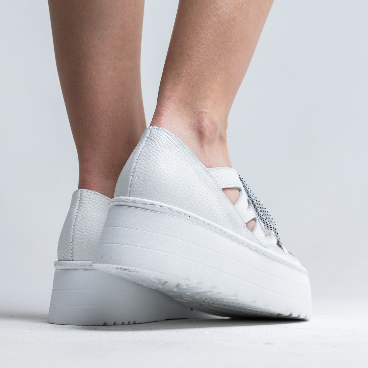 Sandale designer - Aria White 