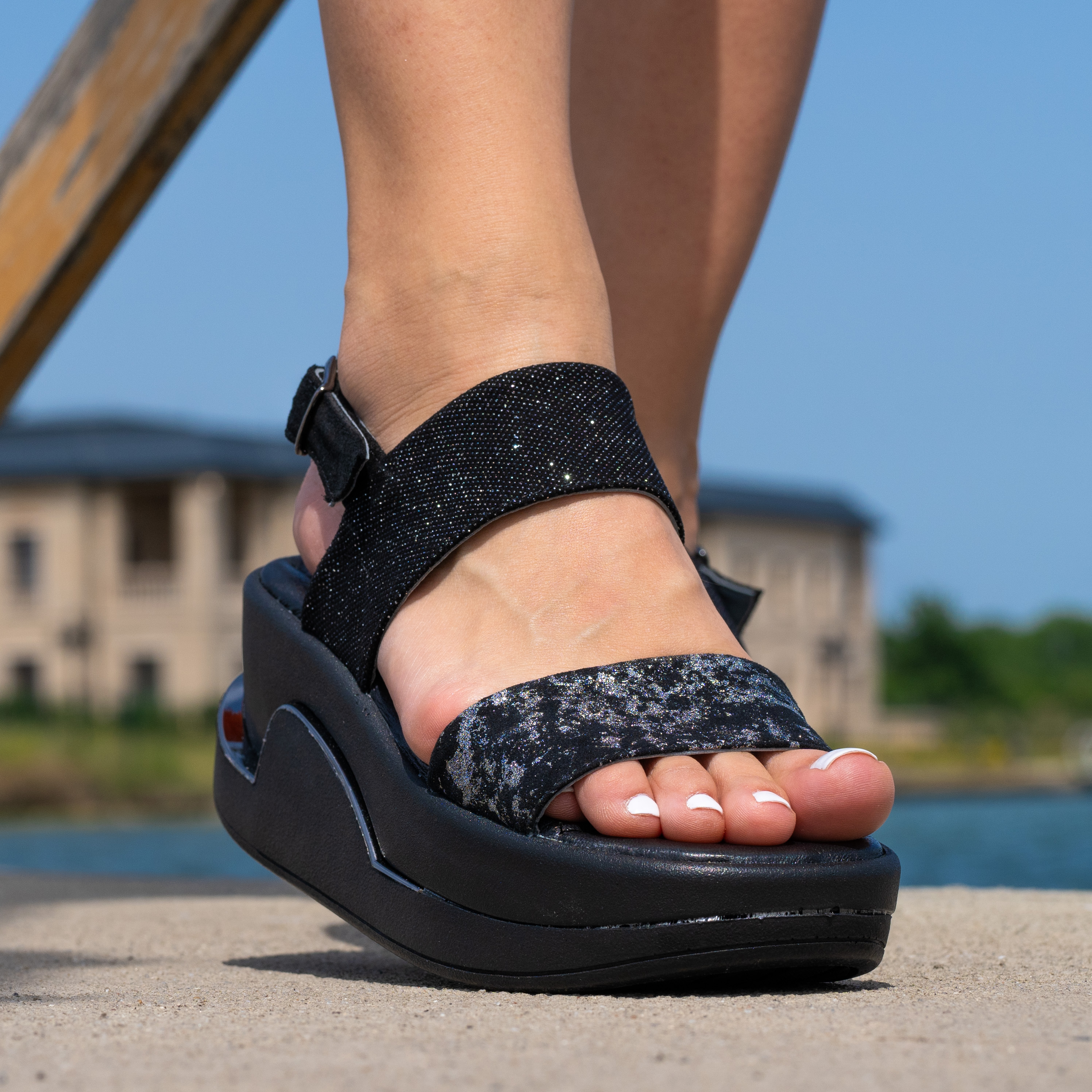 Sandale casual - Black Perfection - 672-165 - 