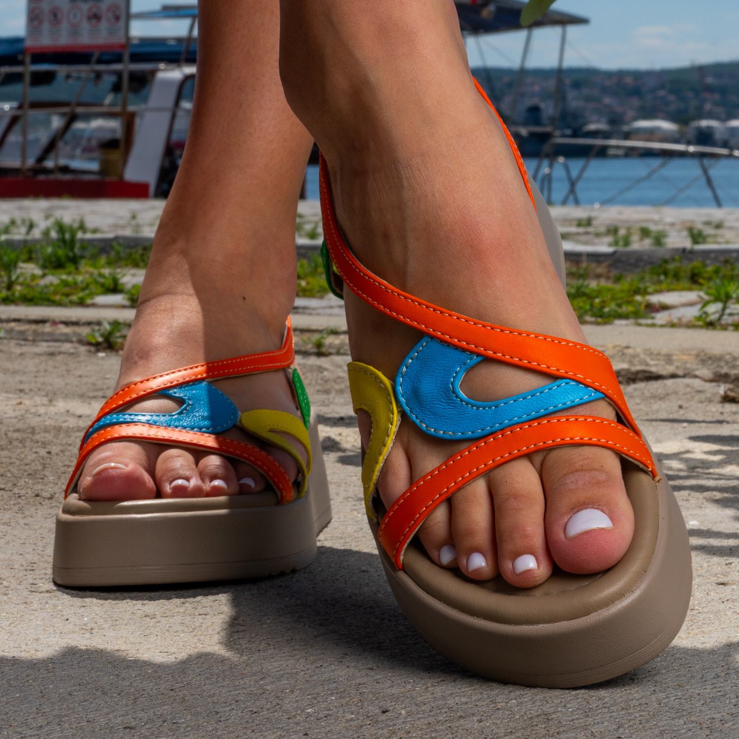 Sandale platforma - Fresh Look