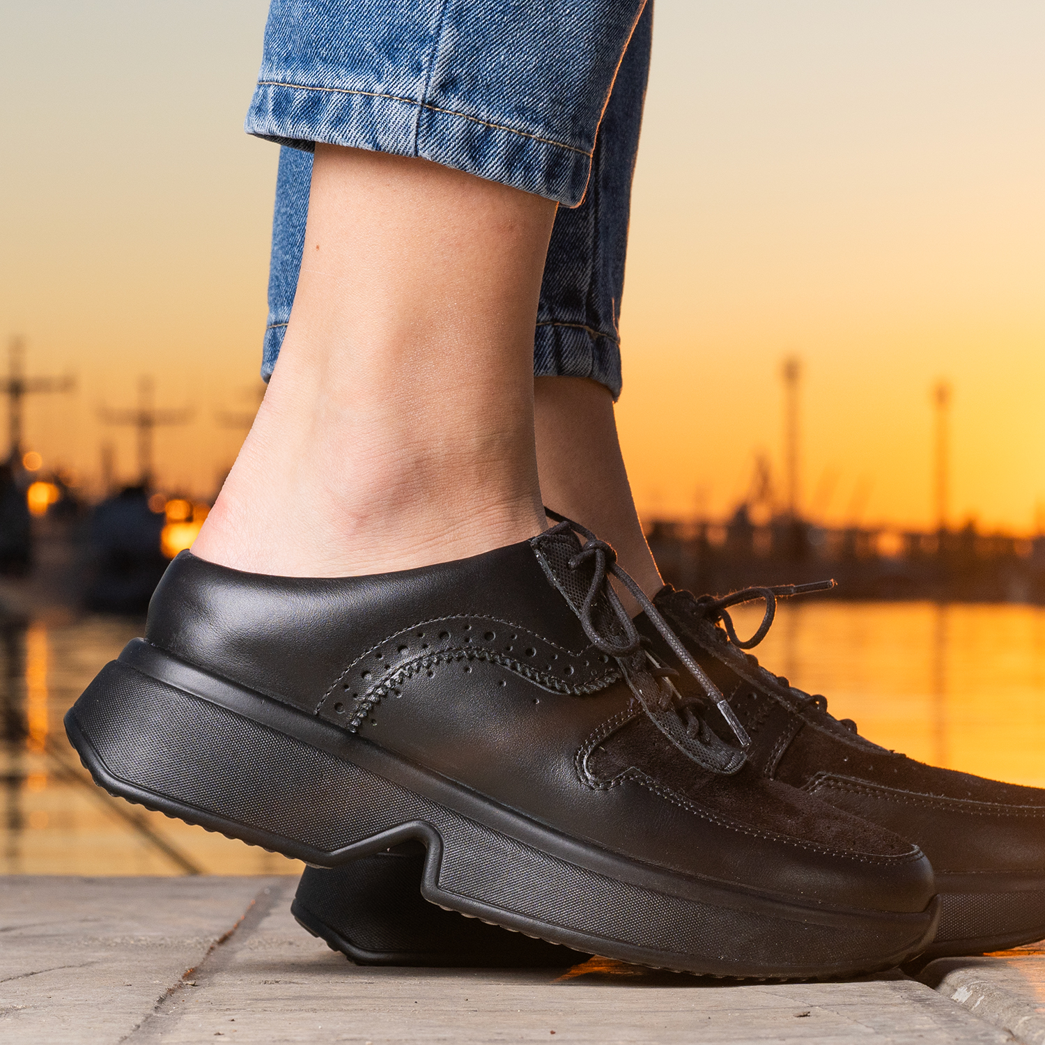Pantofi de designer - Royal black