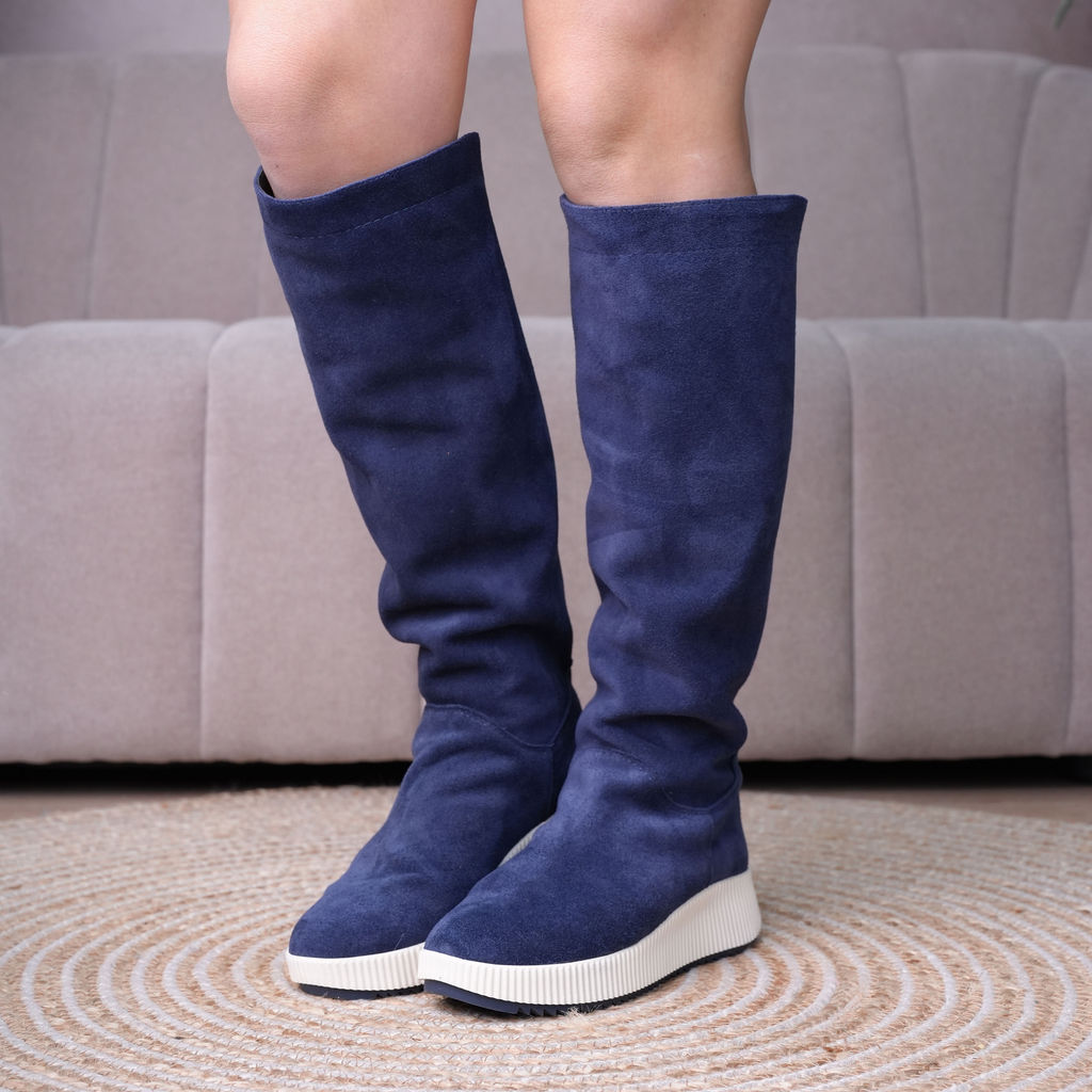 Cizme designer - Navy Grace-580-35-