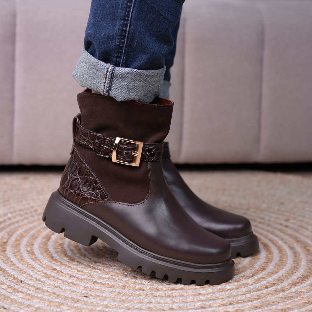 Cizme designer - Cocoa Emblem - 501-14
