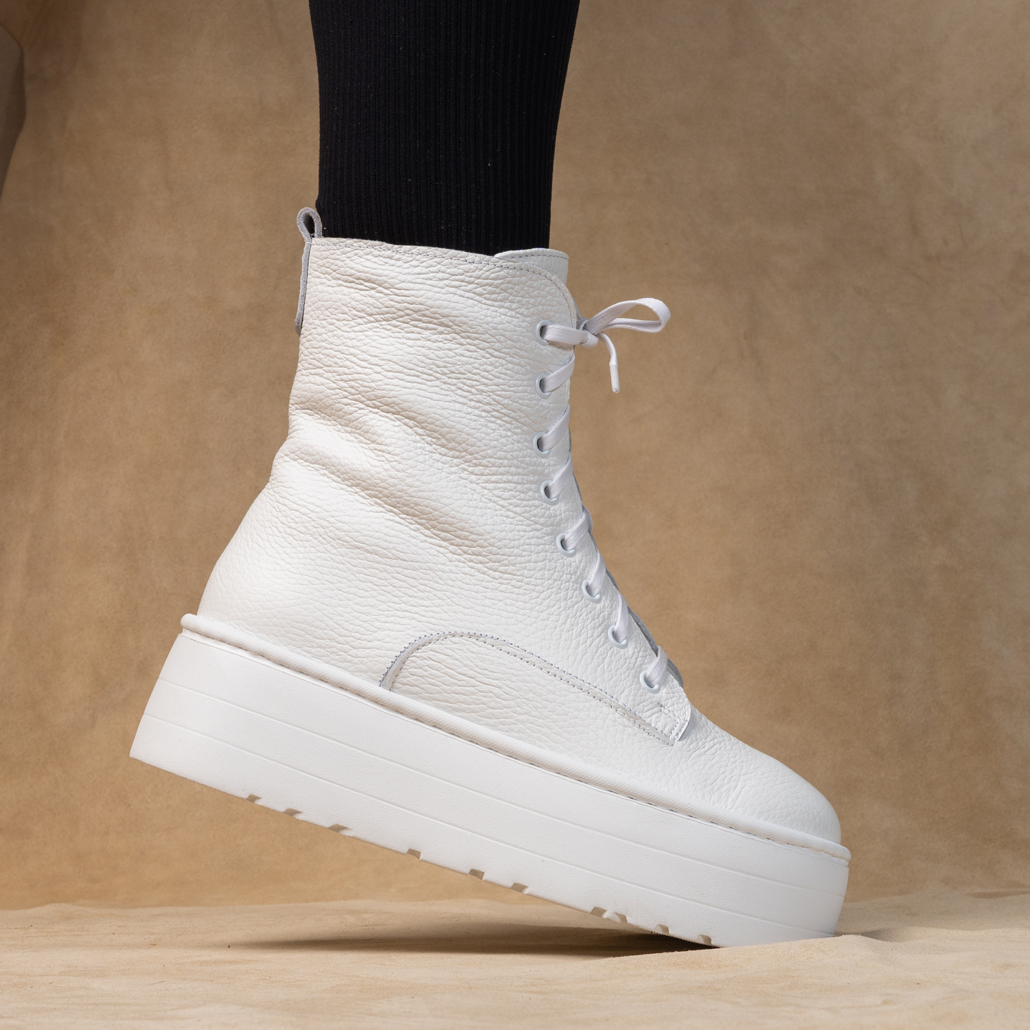 Ghete designer - White Olive- 1026-106 - 