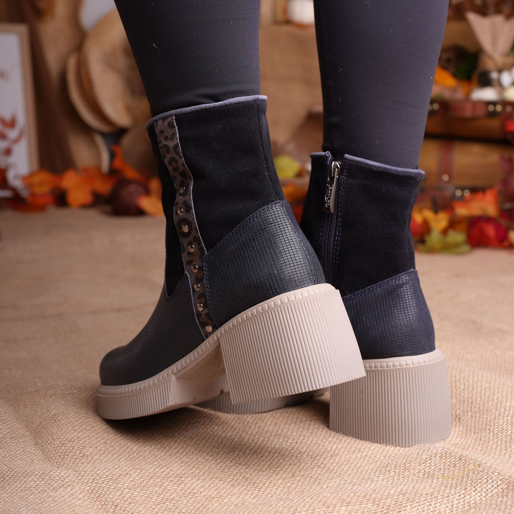 Botine de dama -Burgundy Rise - 680-20 - 
