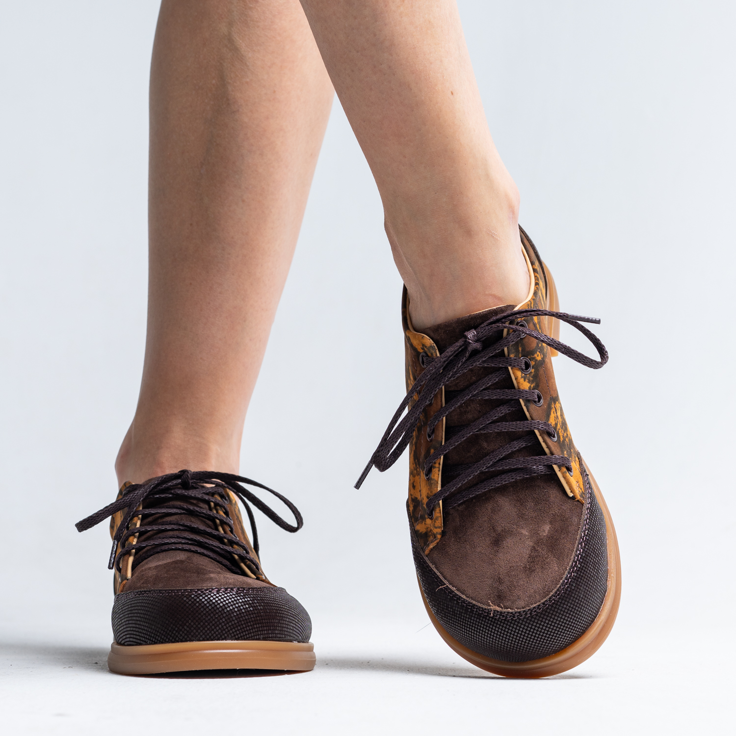Pantofi designer - Flora Brown - 1090-102-