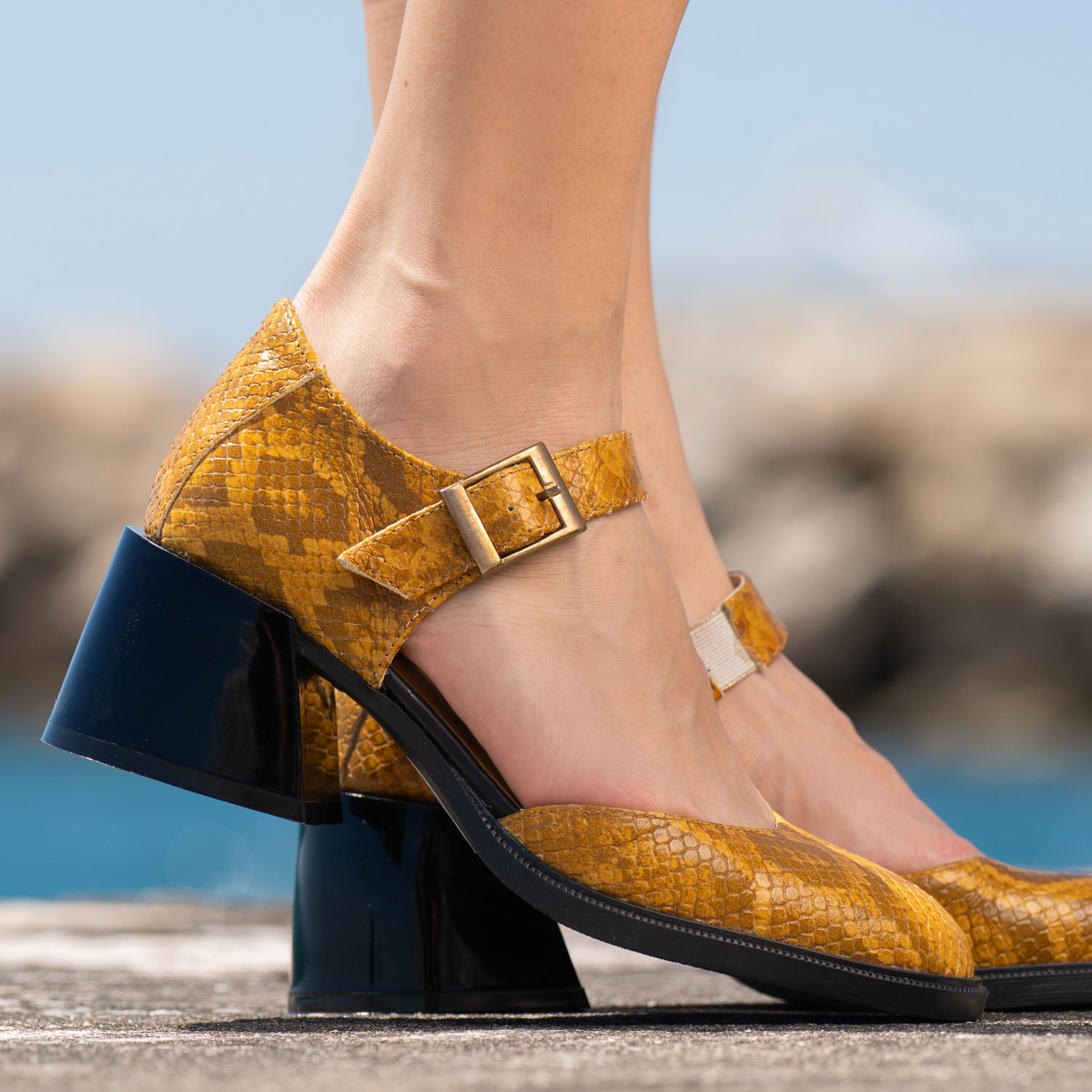 Sandale elegante - Yellow Desert