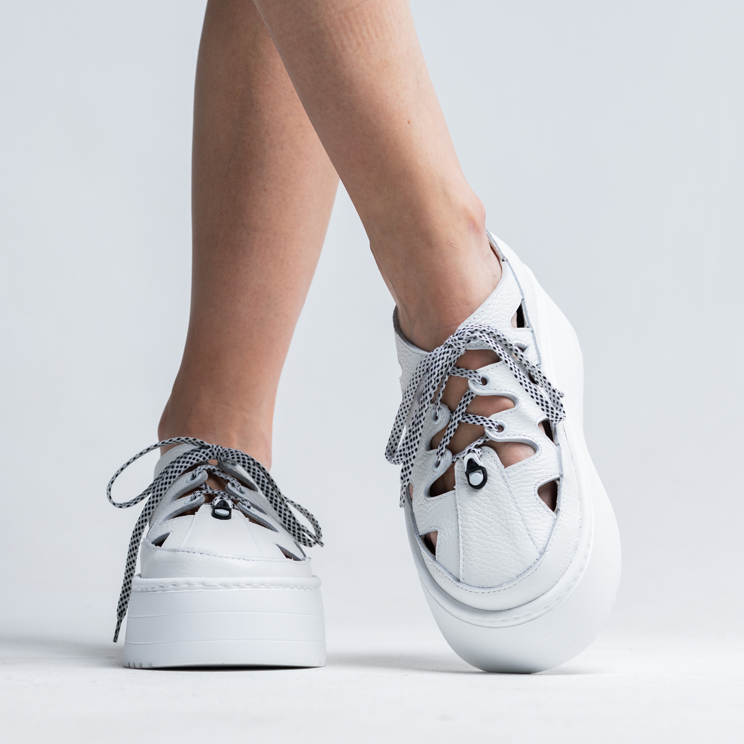 Sandale designer - Aria White 