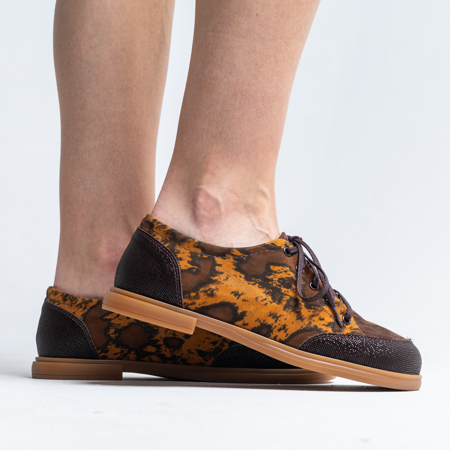 Pantofi designer - Flora Brown - 1090-102-