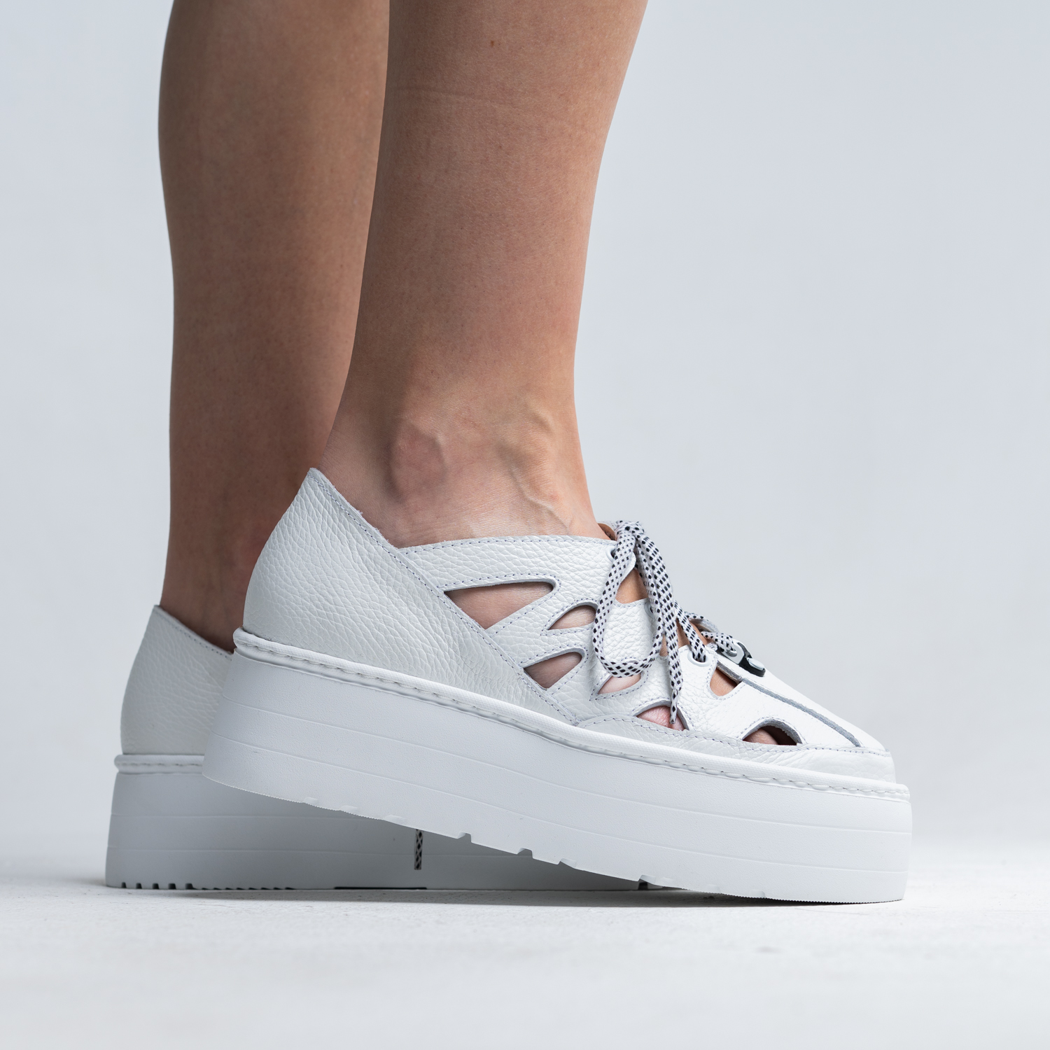 Sandale designer - Aria White 